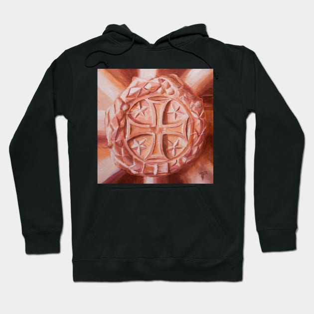 Templar cross. Mosteiro dos Jerónimos Hoodie by terezadelpilar